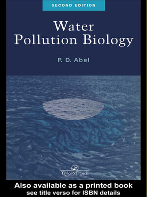 cover image of Water Pollution Biology